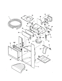 Ice Dispenser parts for Kenmore Refrigerator 253.50683000 (25350683000, 253 50683000) from AppliancePartsPros.com