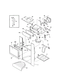 Ice Dispenser parts for Kenmore Refrigerator 253.50683002 (25350683002, 253 50683002) from AppliancePartsPros.com