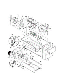 Ice Container parts for Kenmore Refrigerator 253.50683002 (25350683002, 253 50683002) from AppliancePartsPros.com