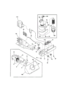 Controls parts for Kenmore Refrigerator 253.51232106 (25351232106, 253 51232106) from AppliancePartsPros.com