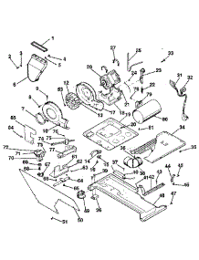 Dryer, Motor, Blower, Belt parts for Kenmore Washer Dryer Combo 417.99985120 (41799985120, 417 99985120) from AppliancePartsPros.com