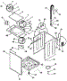 Washer-Cabinet, Top Panel, Base
