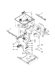 Tub parts for Kenmore Dishwasher 465.13333600 (46513333600, 465 13333600) from AppliancePartsPros.com
