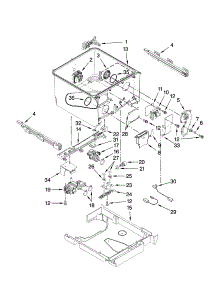 Tub Parts parts for Kenmore Dishwasher 465.13342600 (46513342600, 465 13342600) from AppliancePartsPros.com