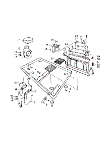 Oven Base Assembly parts for Kenmore Microwave 562.9967310 (5629967310, 562 9967310) from AppliancePartsPros.com