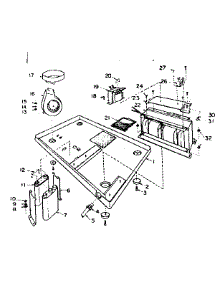 Oven Base Assembly parts for Kenmore Microwave 562.9967311 (5629967311, 562 9967311) from AppliancePartsPros.com