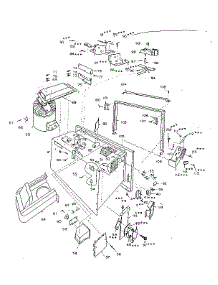 Oven Assembly parts for Kenmore Microwave 562.9967311 (5629967311, 562 9967311) from AppliancePartsPros.com
