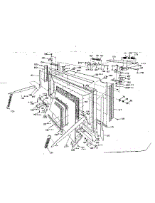 Door Assembly parts for Kenmore Microwave 562.9967311 (5629967311, 562 9967311) from AppliancePartsPros.com