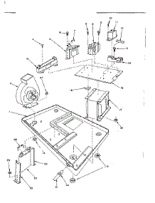 Oven Base Assembly parts for Kenmore Microwave 562.9967410 (5629967410, 562 9967410) from AppliancePartsPros.com