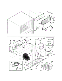System parts for Kenmore Refrigerator 253.64173401 (25364173401, 253 64173401) from AppliancePartsPros.com