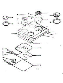 Main Top And Oven Units parts for Kenmore Range 119.9067311 (1199067311, 119 9067311) from AppliancePartsPros.com