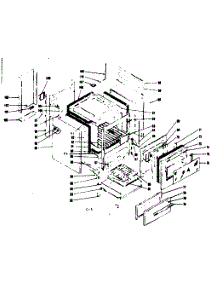 Body Section parts for Kenmore Range 119.9067410 (1199067410, 119 9067410) from AppliancePartsPros.com