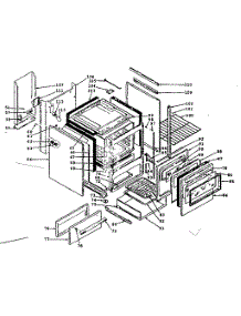 Body Section parts for Kenmore Range 119.9087140 (1199087140, 119 9087140) from AppliancePartsPros.com