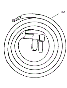 Range Service Cord parts for Kenmore Range 119.9098710 (1199098710, 119 9098710) from AppliancePartsPros.com