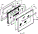 Oven Door (119.9038810 And 119.9098810)