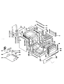 Body Section parts for Kenmore Range 119.9207000 (1199207000, 119 9207000) from AppliancePartsPros.com