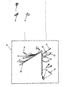 Wiring Harness Parts parts for Kenmore Washer 110.81864300 (11081864300, 110 81864300) from AppliancePartsPros.com