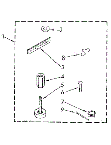 Miscellaneous parts for Kenmore Washer 110.81864620 (11081864620, 110 81864620) from AppliancePartsPros.com