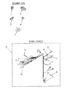 Wiring Harness parts for Kenmore Washer 110.81878110 (11081878110, 110 81878110) from AppliancePartsPros.com