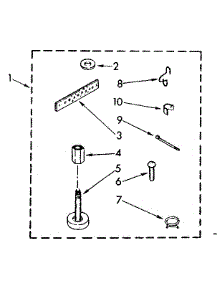 Miscellaneous parts for Kenmore Washer 110.81878300 (11081878300, 110 81878300) from AppliancePartsPros.com