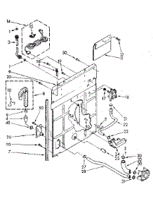 Rear Panel Parts parts for Kenmore Washer 110.81878600 (11081878600, 110 81878600) from AppliancePartsPros.com