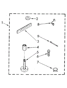 Miscellaneous parts for Kenmore Washer 110.81878710 (11081878710, 110 81878710) from AppliancePartsPros.com