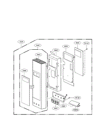 Controller Parts parts for Kenmore Microwave 721.88512900 (72188512900, 721 88512900) from AppliancePartsPros.com