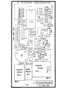 Power And Control Circuit Board parts for Kenmore Microwave 721.8853180 (7218853180, 721 8853180) from AppliancePartsPros.com