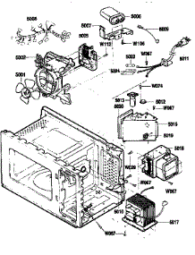 Oven Cavity parts for Kenmore Microwave 721.89253590 (72189253590, 721 89253590) from AppliancePartsPros.com