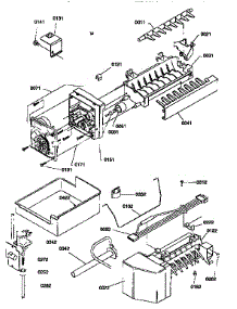Ice Maker Assembly parts for Kenmore Refrigerator 596.67272790 (59667272790, 596 67272790) from AppliancePartsPros.com
