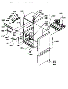 Controls And Light Covers parts for Kenmore Refrigerator 596.67272790 (59667272790, 596 67272790) from AppliancePartsPros.com