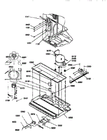 Machine Compartment Assembly parts for Kenmore Refrigerator 596.67275790 (59667275790, 596 67275790) from AppliancePartsPros.com