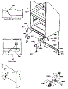 Insulation And Roller Assembly parts for Kenmore Refrigerator 596.67275790 (59667275790, 596 67275790) from AppliancePartsPros.com