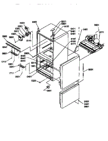 Controls And Light Covers parts for Kenmore Refrigerator 596.67275790 (59667275790, 596 67275790) from AppliancePartsPros.com