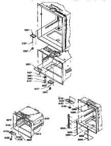 Light Switches And Drain Funnel parts for Kenmore Refrigerator 596.67275790 (59667275790, 596 67275790) from AppliancePartsPros.com