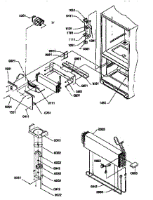 Evaporator And Freezer Control Assembly parts for Kenmore Refrigerator 596.67275790 (59667275790, 596 67275790) from AppliancePartsPros.com