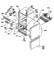 Controls And Light Covers parts for Kenmore Refrigerator 596.67277790 (59667277790, 596 67277790) from AppliancePartsPros.com