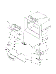 Freezer Liner Parts parts for Kenmore Refrigerator 596.67993604 (59667993604, 596 67993604) from AppliancePartsPros.com