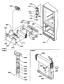 Evaporator And Freezer Control Assembly parts for Kenmore Refrigerator 596.68142790 (59668142790, 596 68142790) from AppliancePartsPros.com