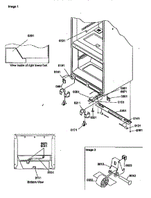 Insulation / Roller Assembly parts for Kenmore Refrigerator 596.68142790 (59668142790, 596 68142790) from AppliancePartsPros.com