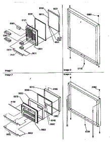 Door Assemblies parts for Kenmore Refrigerator 596.68142790 (59668142790, 596 68142790) from AppliancePartsPros.com