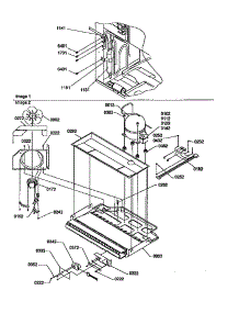 Machine Compartment Assembly parts for Kenmore Refrigerator 596.68142791 (59668142791, 596 68142791) from AppliancePartsPros.com