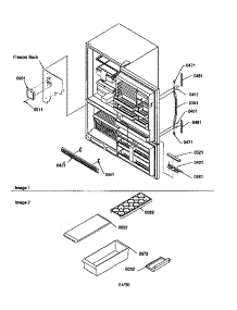 Door Handles And Accessories parts for Kenmore Refrigerator 596.68142791 (59668142791, 596 68142791) from AppliancePartsPros.com