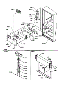 Evaporator And Freezer Control Assembly parts for Kenmore Refrigerator 596.68142791 (59668142791, 596 68142791) from AppliancePartsPros.com