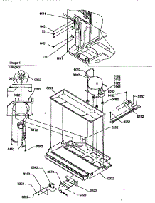 Machine Compartment Assy parts for Kenmore Refrigerator 596.68147790 (59668147790, 596 68147790) from AppliancePartsPros.com