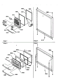 Door Assemblies parts for Kenmore Refrigerator 596.68147790 (59668147790, 596 68147790) from AppliancePartsPros.com
