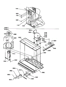 Machine Compartment Assembly parts for Kenmore Refrigerator 596.68147791 (59668147791, 596 68147791) from AppliancePartsPros.com