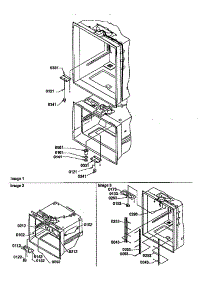 Light Switches And Drain Funnel parts for Kenmore Refrigerator 596.68147791 (59668147791, 596 68147791) from AppliancePartsPros.com