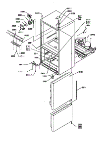 Controls And Light Covers parts for Kenmore Refrigerator 596.68147791 (59668147791, 596 68147791) from AppliancePartsPros.com