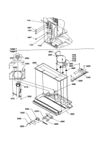 Machine Compartment parts for Kenmore Refrigerator 596.68147890 (59668147890, 596 68147890) from AppliancePartsPros.com